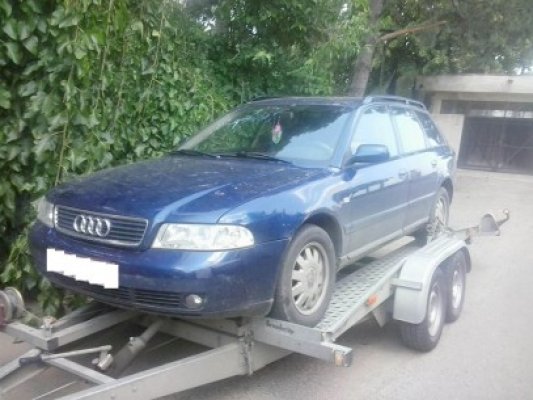 Audi A4 furat din Spania, descoperit în Negru Vodă